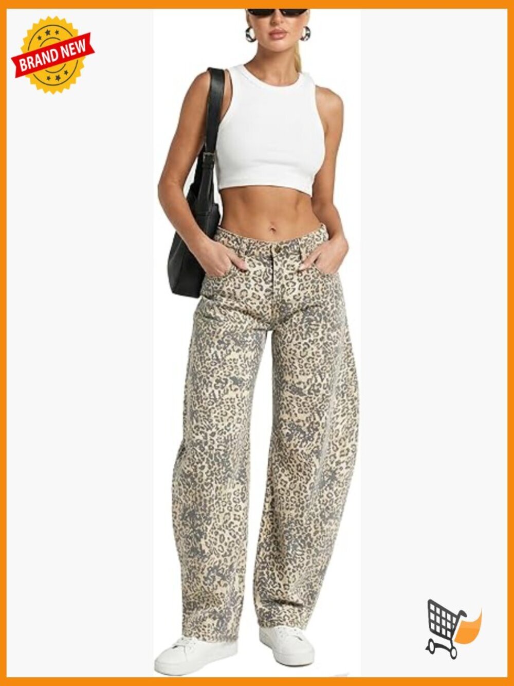 Low Rise Wide Leg Baggy Jeans Barrel Silhouette